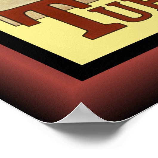 Poster Tuborg ~ The Thirstman ~ Erik Henningsen ~ (Coin)