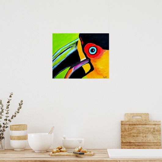 Poster Tucan Closeup (Cuisine)