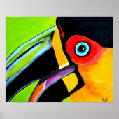 Poster Tucan Closeup (Devant)