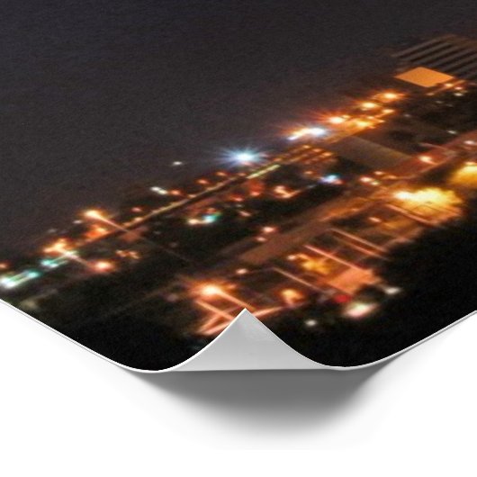 Poster Tucson la nuit (Coin)