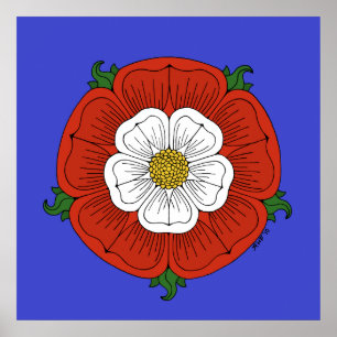 Poster Tudor Rose