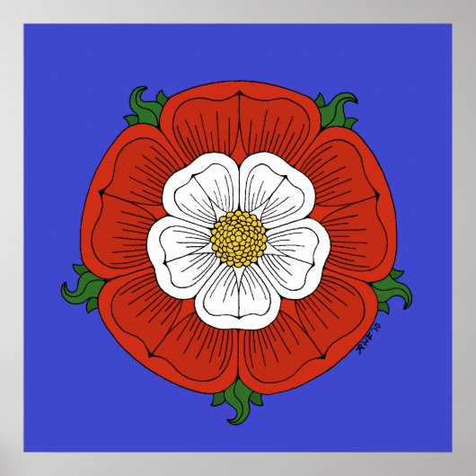Poster Tudor Rose (Devant)