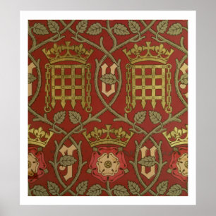 Poster "Tudor s'est levé", papier peint de reproduction