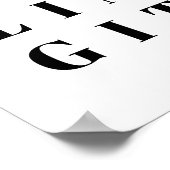 Poster Tuer La Citation Inspirative (Coin)