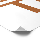 Poster Tuer la vache - Végétarien, Végétarien (Coin)