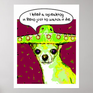 Poster Tueur Chihuahua