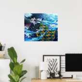 Poster tueur de tomioka giyuu (Bureau à domicile)