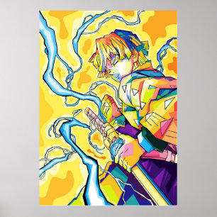 Poster tueur de zenitsu