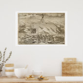 Poster Tueur d'équipage et pelage d'ours, à l'extérieur d (Cuisine)