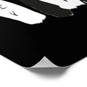 Poster Tueurs morts par la lumière du jour version sombre (Coin)