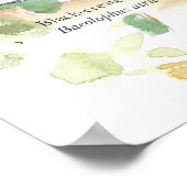 Poster Tufted Titmouse Songbird Leaves Trees (Coin)