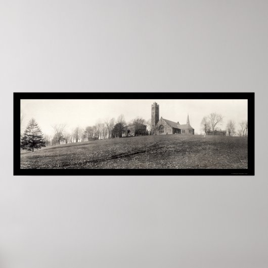 Poster Tufts College Medford Photo 1910 (Devant)