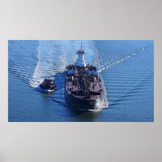 Poster Tug dans le contrôle (Devant)