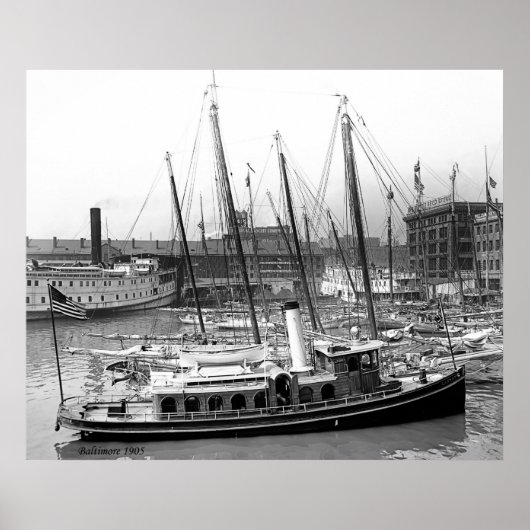 Poster Tug & Luggers (Devant)