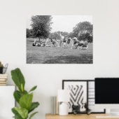 Poster Tug-of-War, 1920 (Bureau à domicile)