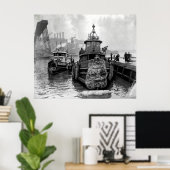 POSTER TUGBOATS DE NEW YORK 1946 (Bureau à domicile)
