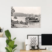 Poster Tugs de guerre civile (Bureau à domicile)