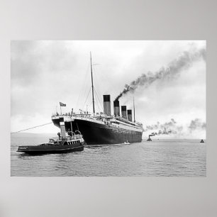 Poster Tugs Titanic