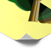 Poster Tui Kereru NZ Bird (Coin)