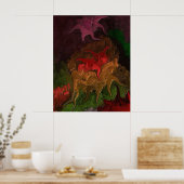 Poster Tuile Florista 1 - 8 x 10 (Cuisine)