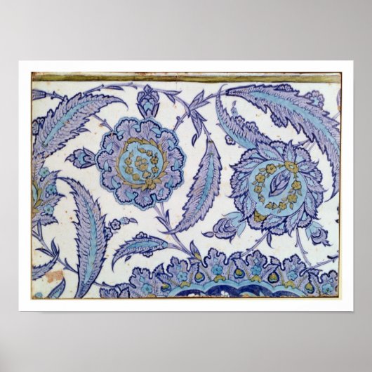 Poster Tuiles de faïence Isnik, c.1520-50 (Devant)