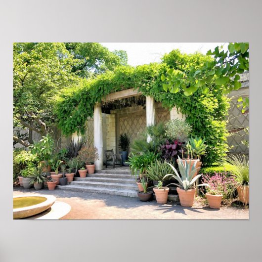 Poster - Tuin (Voorkant)