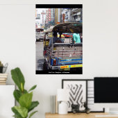 Poster Tuk Tuk Bangkok (Bureau à domicile)