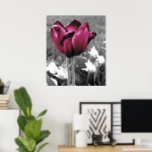 Poster Tulip Art (Bureau à domicile)