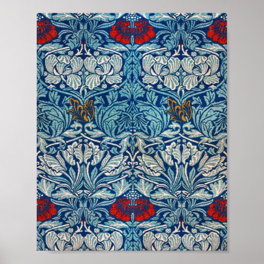 Poster Tulip Et Rose (1890) De William Morris (Devant)