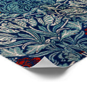 Poster Tulip et Rose, William Morris (Coin)