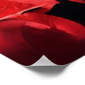 Poster Tulip Field – Abstract Floral Intensity (Coin)