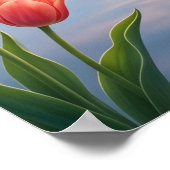 Poster Tulip Flamingo Mirror Marsh (Coin)