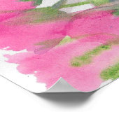 POSTER TULIP ROSE (Coin)