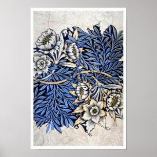 Poster "Tulip & Willow" de William Morris - Imprimer