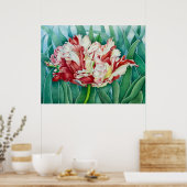 Poster Tulipe de perroquet (Cuisine)