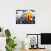 Poster Tulipe de secours (Bureau à domicile)