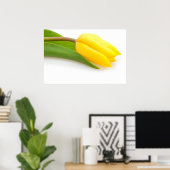 Poster Tulipe jaune (Bureau à domicile)
