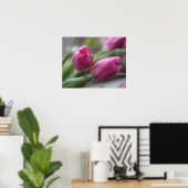Poster Tulipes (Bureau à domicile)