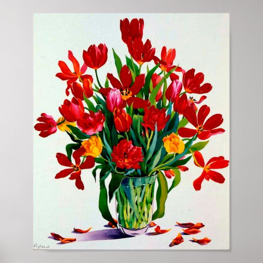 Poster Tulipes (Devant)
