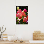Poster tulipes (Cuisine)