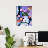 Poster Tulipes (Bureau à domicile)