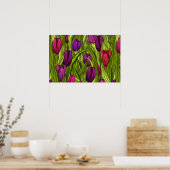 Poster Tulipes (Cuisine)