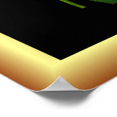 Poster Tulipes Bizarres ~ Art Botanique Imprimer ~ (Coin)