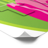 Poster Tulipes Colorées (Coin)