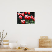 Poster Tulipes d'Amsterdam (Cuisine)