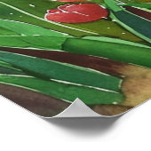 Poster Tulipes dans le parc (Coin)