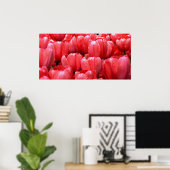 Poster Tulipes de printemps (Bureau à domicile)