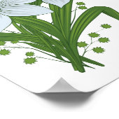 Poster Tulipes et jonquilles Fleurs (Coin)