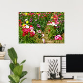 Poster Tulipes et Poppies (Bureau à domicile)