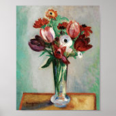 Poster Tulipes et Ranunculus | Henri Manguin (Devant)